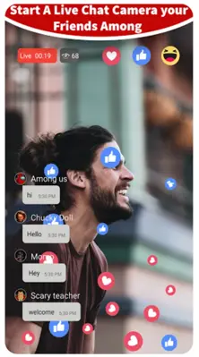 fake Video call among android App screenshot 2